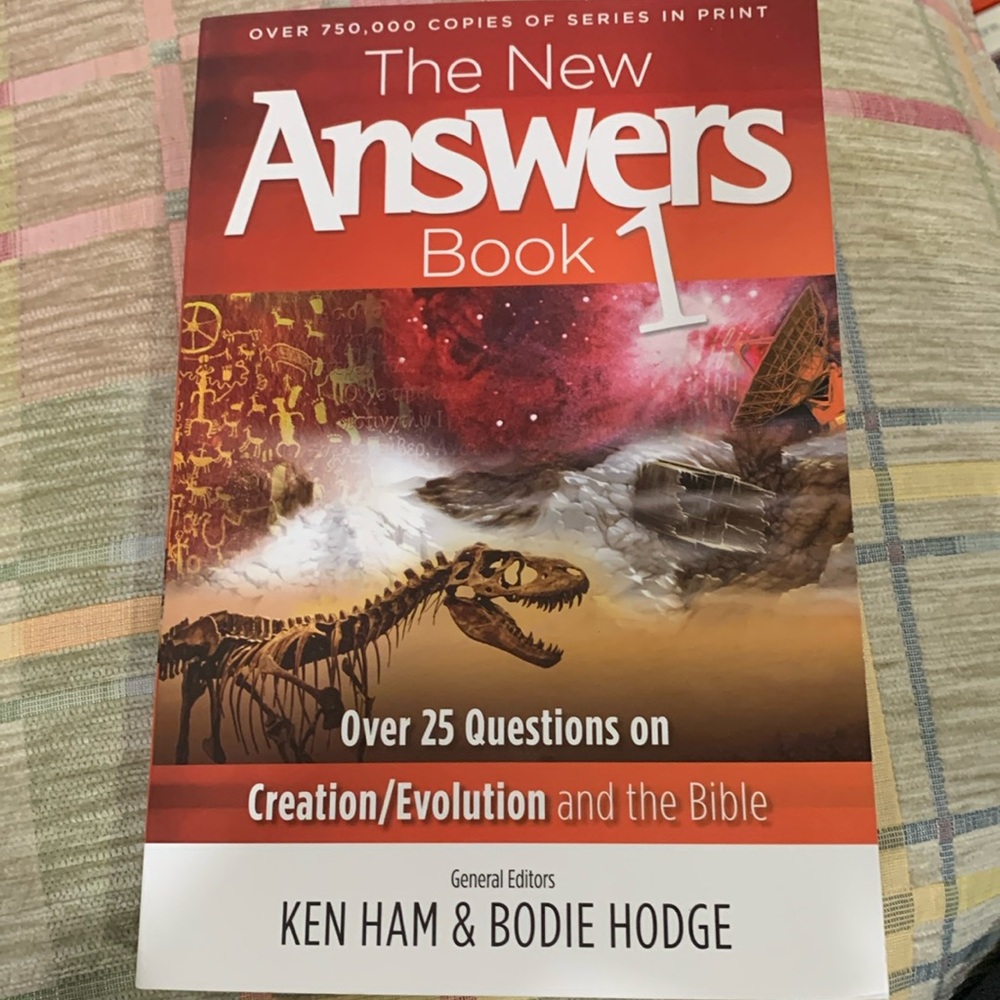 The new answers book 1 by Ken Ham creation evolution and the Bible